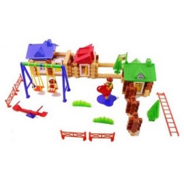  اسباب بازی ساختنی کلبه جنگلی 177 تکه تک توی TAKTOY_اسباب بازی لگو 