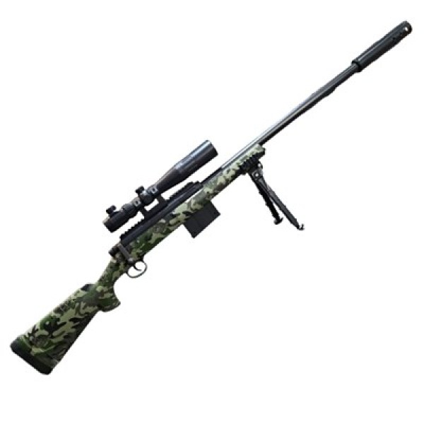 اسباب بازی تفنگ بزرگ شارژی تیر ژله ای دو حالته _اسباب بازی تفنگ