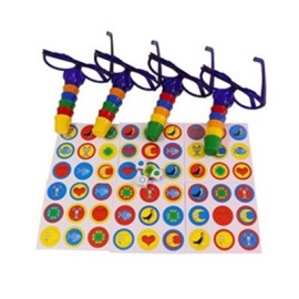 اسباب بازی فکری دو چشمی 4 نفره بازی تا BAZITA _اسباب بازی فکری